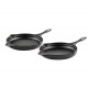 Gusseisen Topf Set aus 2 teilen Hosse, Black Onyx | Gusseisen Topf Set |  |