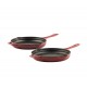 Gusseisen Topf Set aus 2 teilen Hosse, Rubin | Gusseisen Topf Set |  |