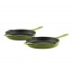 Gusseisen Topf Set aus 2 teilen Hosse, Bamboo | Gusseisen Topf Set |  |