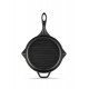 Emaillierte grillpfanne Gusseisen Hosse, Black Onyx, Ф24cm | Grillpfanne Gusseisen | Gusseisenpfanne |