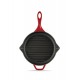 Emaillierte grillpfanne Gusseisen Hosse, Rubin, Ф24cm | Grillpfanne Gusseisen | Gusseisenpfanne |