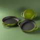 Gusseisen Topf Set aus 2 teilen Hosse, Bamboo | Gusseisen Topf Set |  |