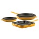 Gusseisen Topf Set aus 3 teilen Hosse, Dijon | Gusseisen Topf Set |  |