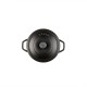 Gusseisen Topf Tiefer Hosse, Black Onyx, Ф20 | Gusseisen Topf |  |