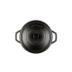 Gusseisen Topf Set aus 3 teilen Hosse, Black Onyx | Gusseisen Topf Set |  |
