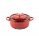 Gusseisen Topf Tiefer Hosse, Rubin, Ф20 | Gusseisen Topf |  |