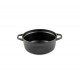 Gusseisen Topf Tiefer Hosse, Black Onyx, Ф12 | Gusseisen Topf |  |