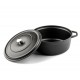 Gusseisen Topf Tiefer Hosse, Black Onyx, Ф28 | Gusseisen Topf |  |