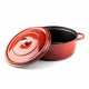 Gusseisen Topf Tiefer Hosse, Rubin, Ф24 | Gusseisen Topf |  |