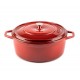 Gusseisen Topf Tiefer Hosse, Rubin, Ф28 | Gusseisen Topf |  |