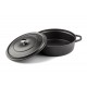 Gusseisen Topf Flach Hosse, Black Onyx, Ф26 | Gusseisen Topf |  |