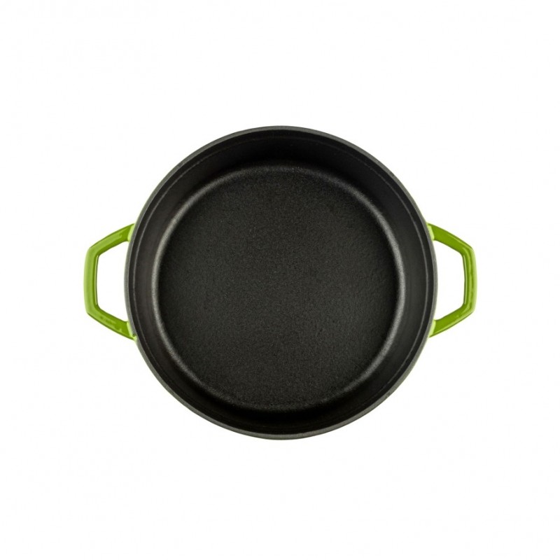 Gusseisen Topf Flach Hosse, Bamboo, Ф26 | Gusseisen Topf |  |