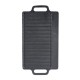 Doppelseitige Grillplatte aus Gusseisen, 33x20 cm | Gusseisenplatte |  |