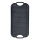 Doppelseitige Grillplatte aus Gusseisen, 51x26 cm | Gusseisenplatte |  |