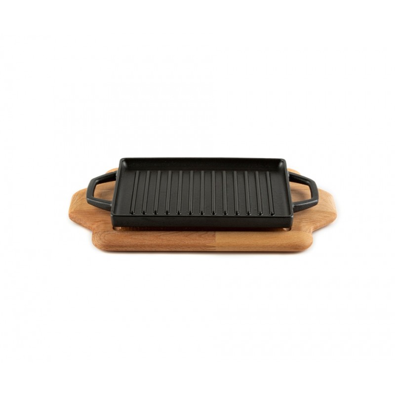 Holz untersetzer für mini-gusseisenplatte Hosse HSDDHP1522 | Holz untersetzer |  |