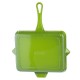 Emaillierte grillpfanne Gusseisen Hosse, Bamboo, 26x32cm | Grillpfanne Gusseisen | Gusseisenpfanne |