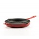 Emaillierte grillpfanne Gusseisen Hosse, Rubin, Ф24cm | Grillpfanne Gusseisen | Gusseisenpfanne |