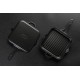 Emaillierte grillpfanne Gusseisen Hosse, Black Onyx, 28x28cm | Grillpfanne Gusseisen | Gusseisenpfanne |