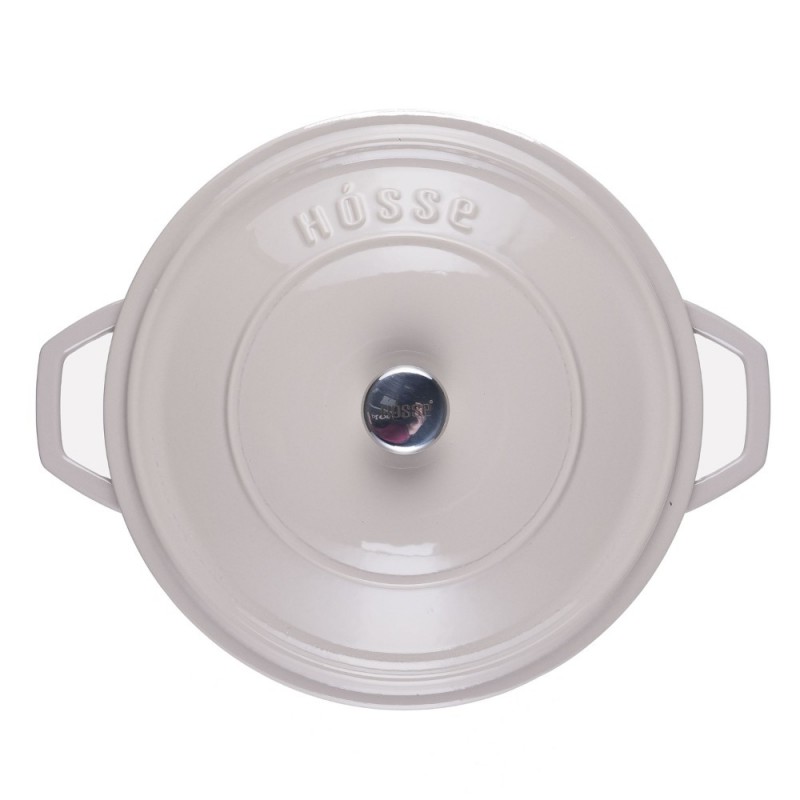 Gusseisen Topf Flach Hosse, Ivory, Ф28 | Gusseisen Topf |  |