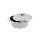 Gusseisen Topf Tiefer Hosse, Ivory, Ф12 | Gusseisen Topf |  |