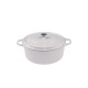 Gusseisen Topf Tiefer Hosse, Ivory, Ф12 | Gusseisen Topf |  |